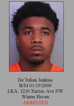 DeJulian Jenkins robbery suspect